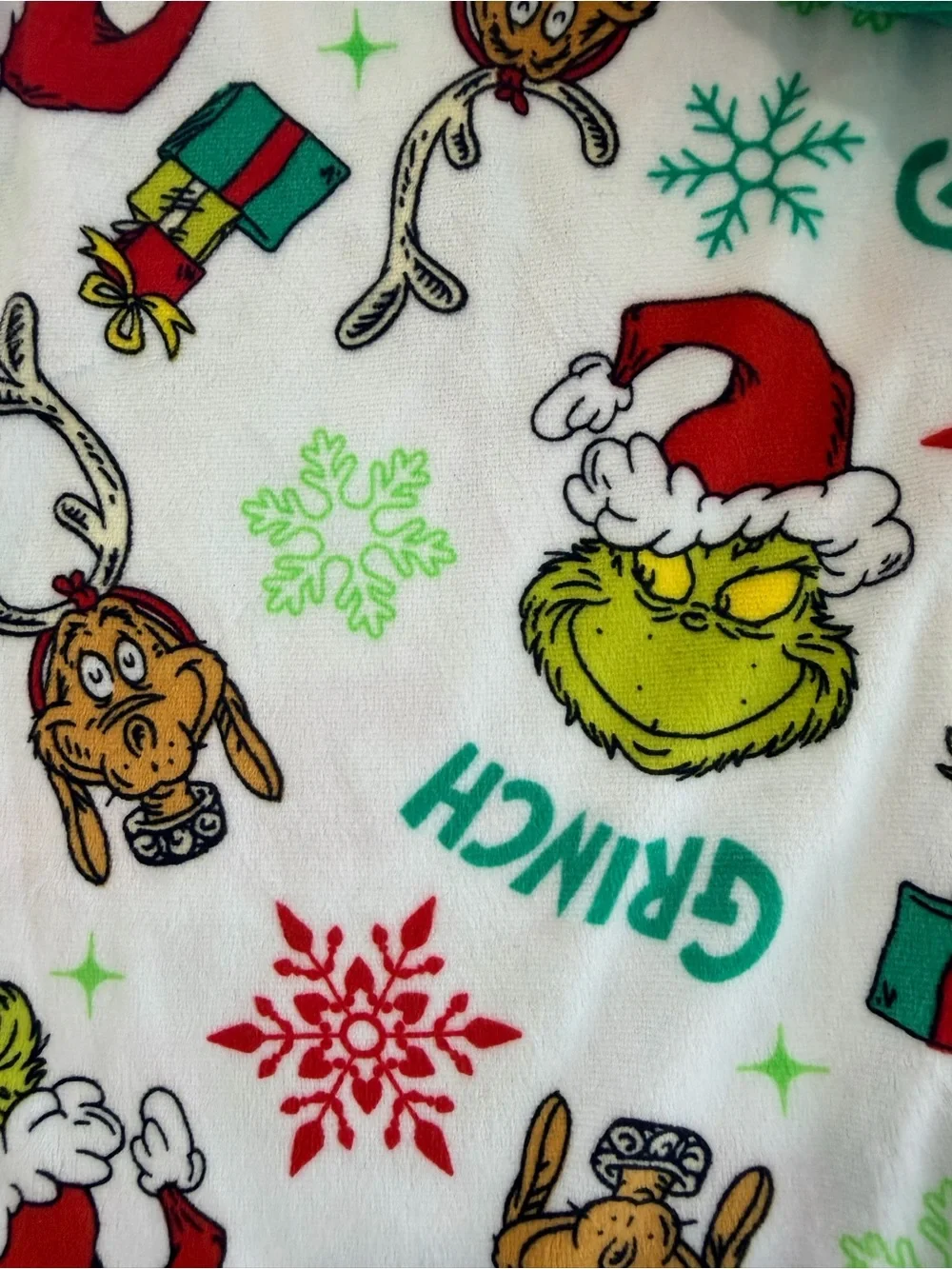 Kids Green Grinch Pajama Set - Feelin' Grinchy